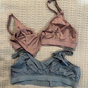 2 Bodily “Do Anything” Nursing Bra sz Small - good condition!